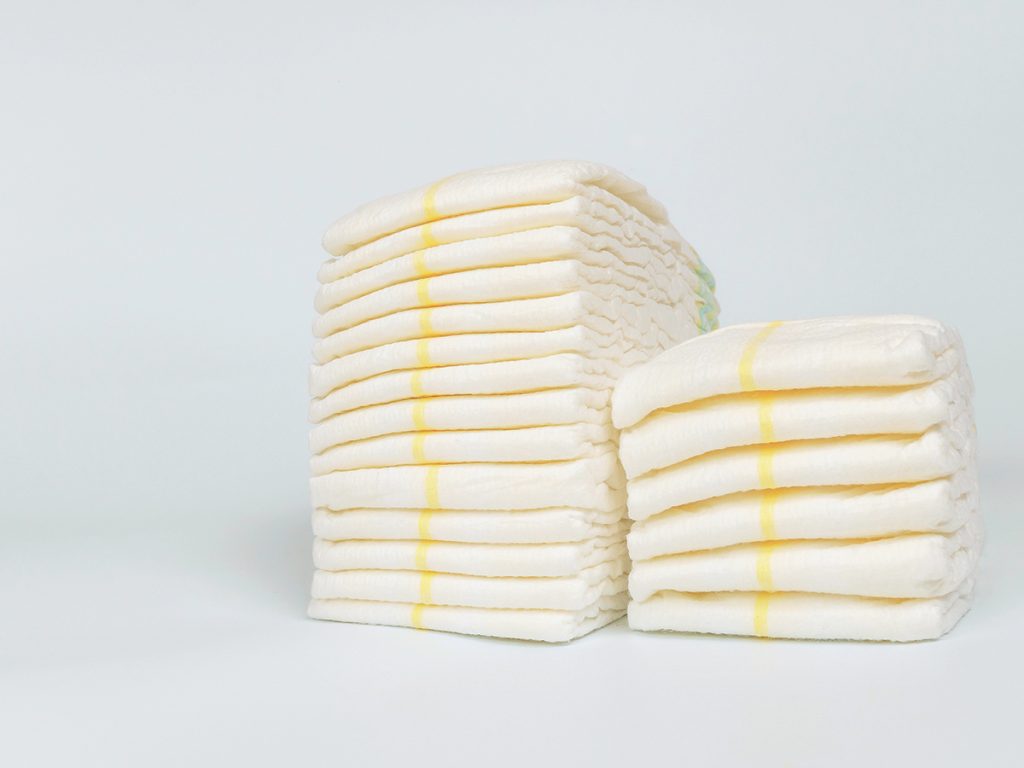 Absorbentes y pañales para mayores.