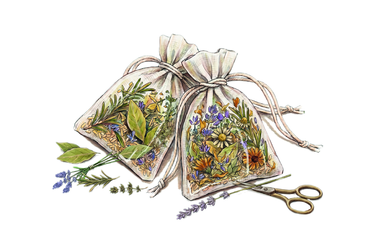 Elaboración de bolsitas aromáticas